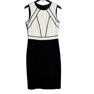 White House Black Market, Dress, Black/White, Size 00